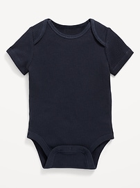 Image number 1 showing, Unisex Rib-Knit Bodysuit for Baby