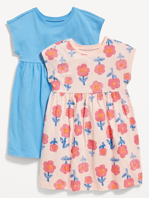 Fit & Flare Printed Jersey Dress 2-Pack for Toddler Girls | Old Navy