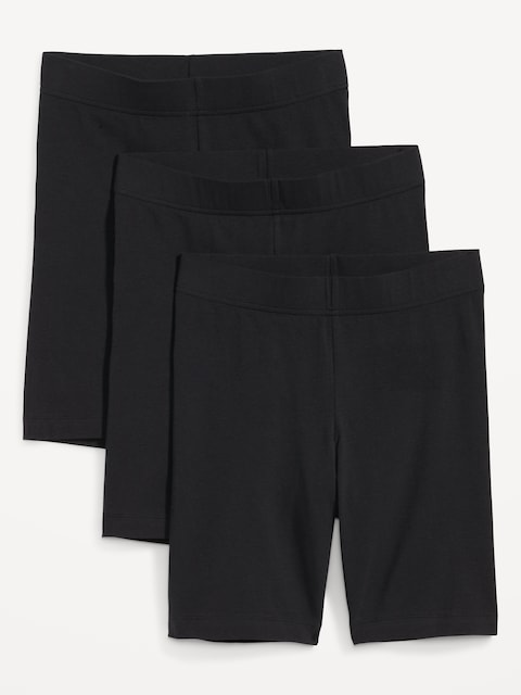 Cuissard à taille haute pour Femme, entrejambe de 20 cm (paquet de 3)
