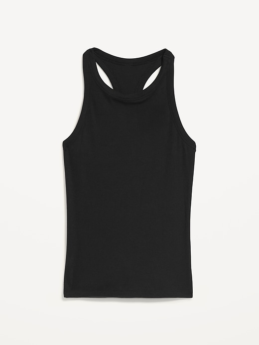 Image number 4 showing, UltraLite Rib-Knit Racerback Tank Top