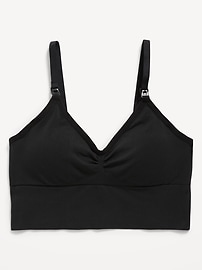 View large product image 6 of 6. Maternity High Support Hands-Free Pumping Bra