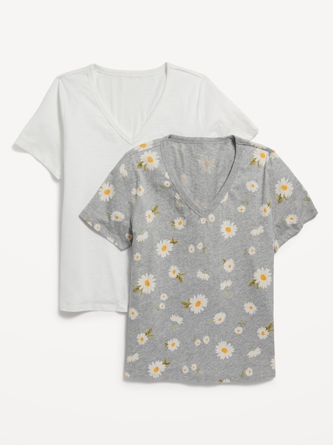EveryWear V-Neck T-Shirt 2-Pack