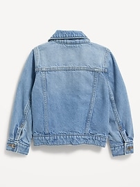 L'image numéro 2 présente Veste de camionneur en denim unisexe pour Tout-petit