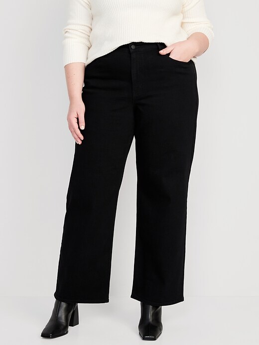 High-Waisted Wow Wide-Leg Jeans