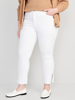 Rue21 Plus White High Rise Ultimate Stretch Jeggings
