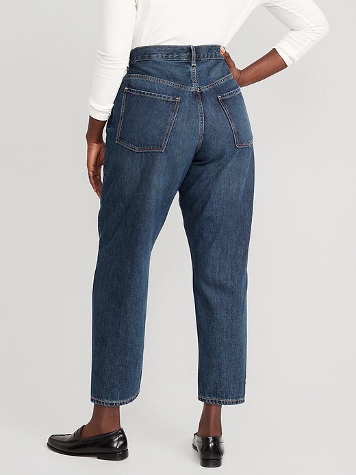 Image number 6 showing, Extra High-Waisted Balloon Jeans