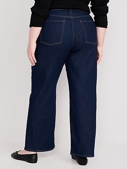 High-Waisted Wow Wide-Leg Jeans for Women