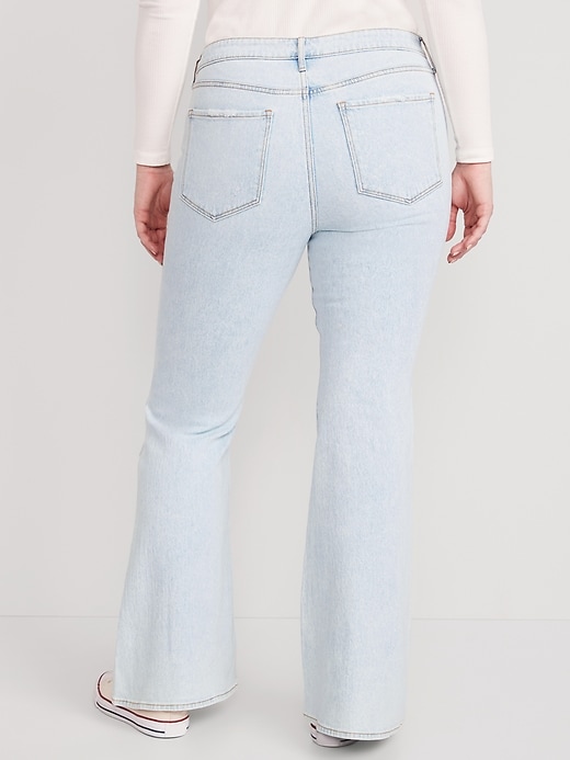 Mid-Rise Super-Flare Jeans | Old Navy