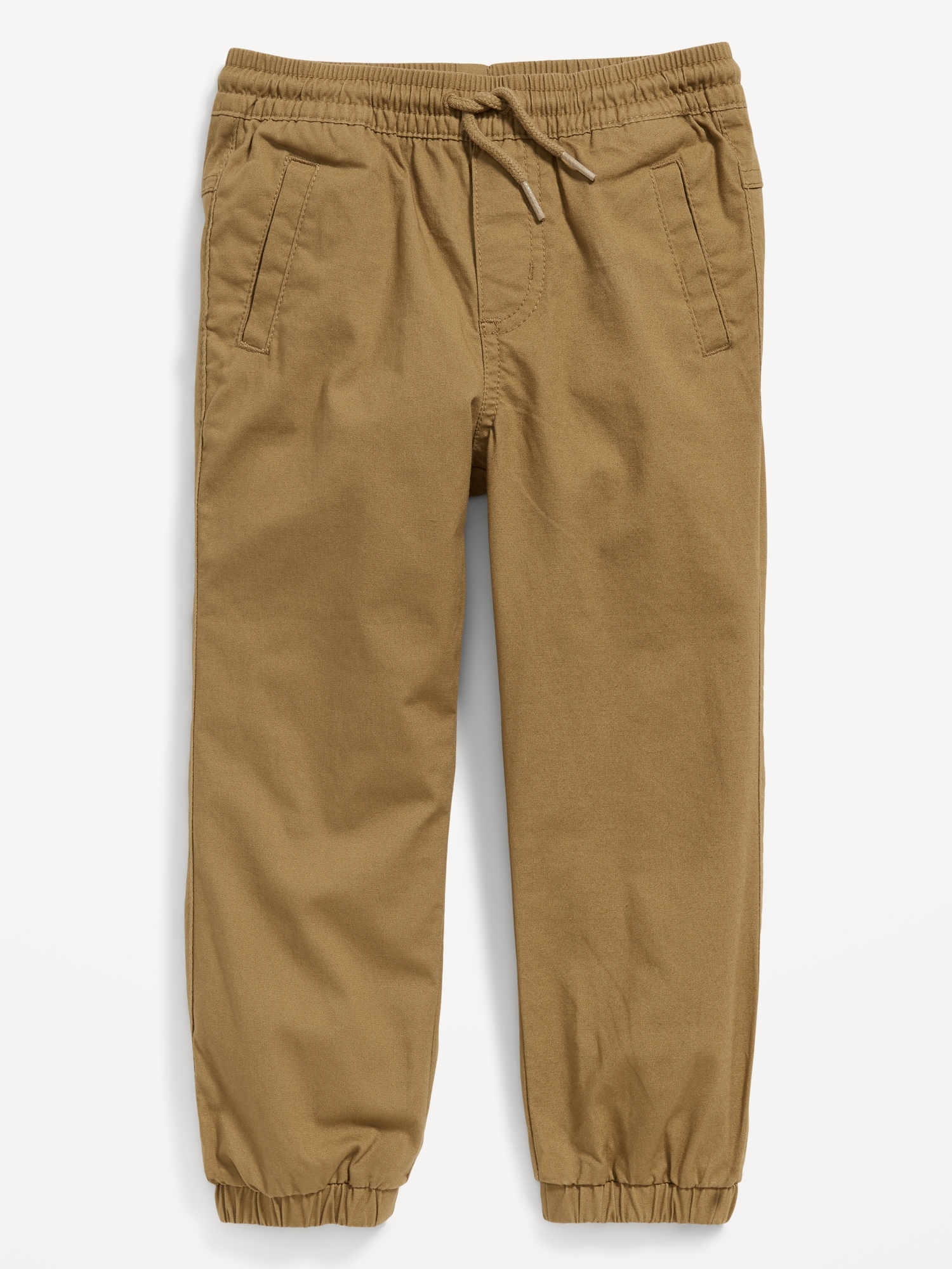 Functional-Drawstring Canvas Jogger Pants for Toddler Boys | Old Navy