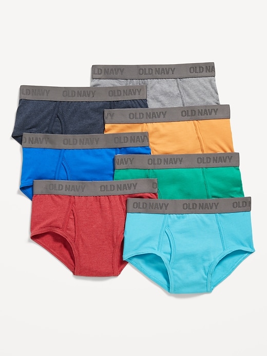View large product image 1 of 1. 7-Pack Underwear Briefs for Boys