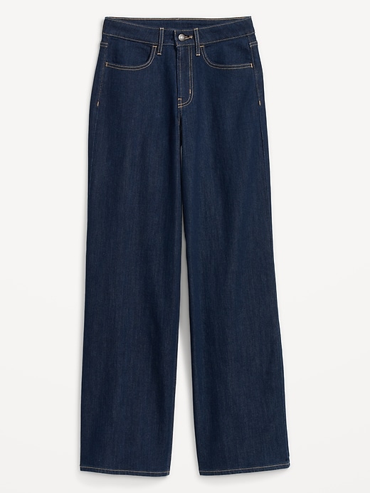Image number 4 showing, High-Waisted Wow Wide-Leg Jeans for Women