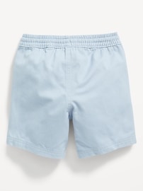 Image number 2 showing, Functional-Drawstring Twill Shorts for Toddler Boys