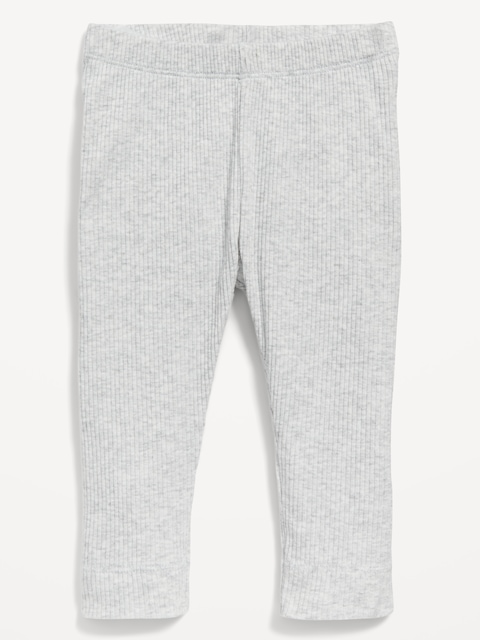 Unisex Rib-Knit Leggings for Baby
