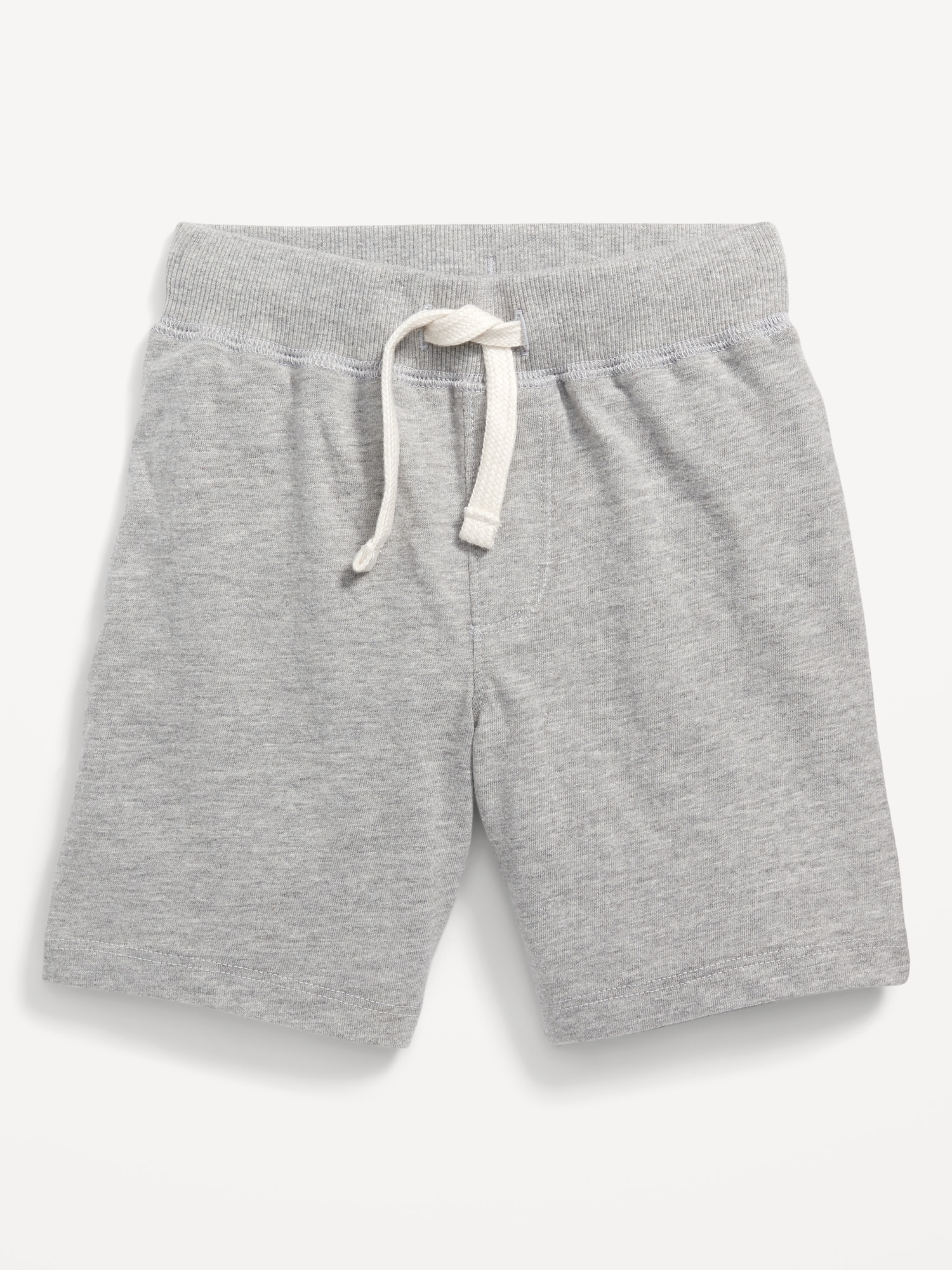 Old Navy Unisex Jersey-Knit Jogger Shorts for Toddler gray. 1