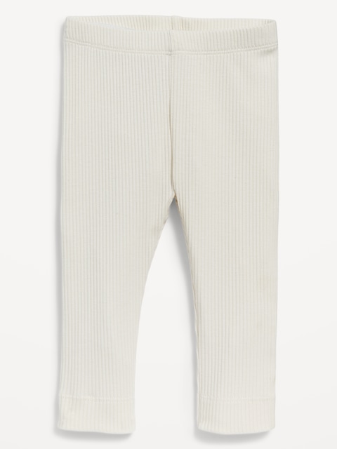 Legging en tricot côtelé unisexe pour Bébé