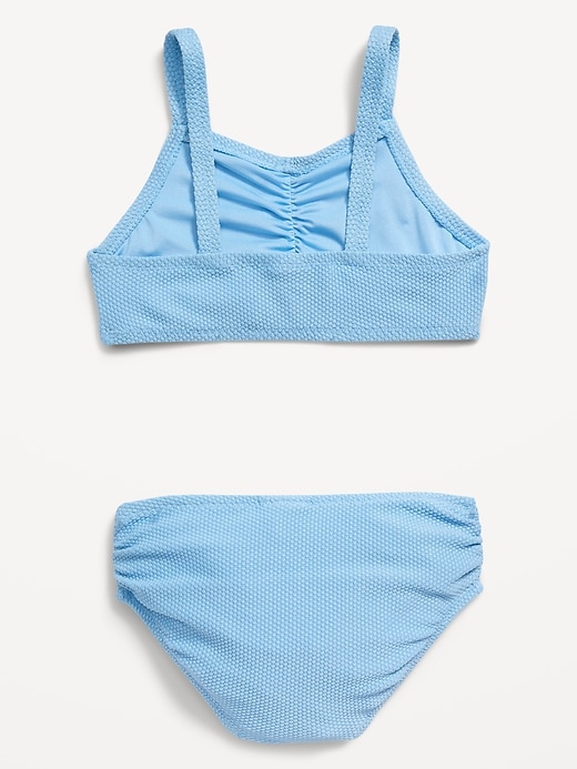 Image number 2 showing, Side-Ruched Bikini Swim Set for Toddler & Baby