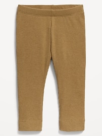 L'image numéro 1 présente Legging en tricot côtelé unisexe pour Bébé
