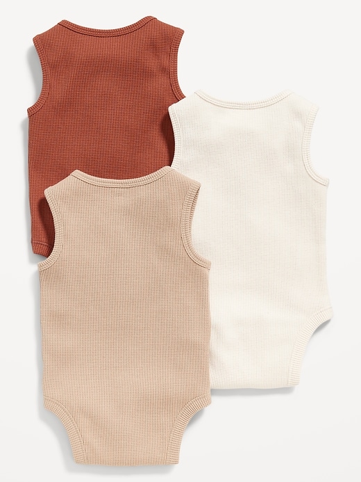 Cache couche henley sans manches en tricot isotherme pour Bebe Old Navy