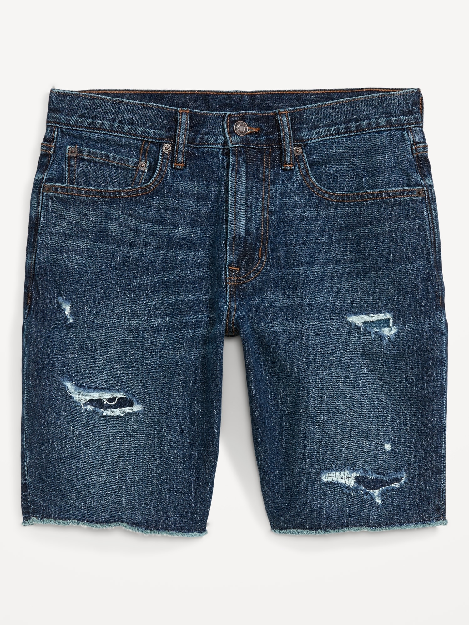 Navy deals jean shorts