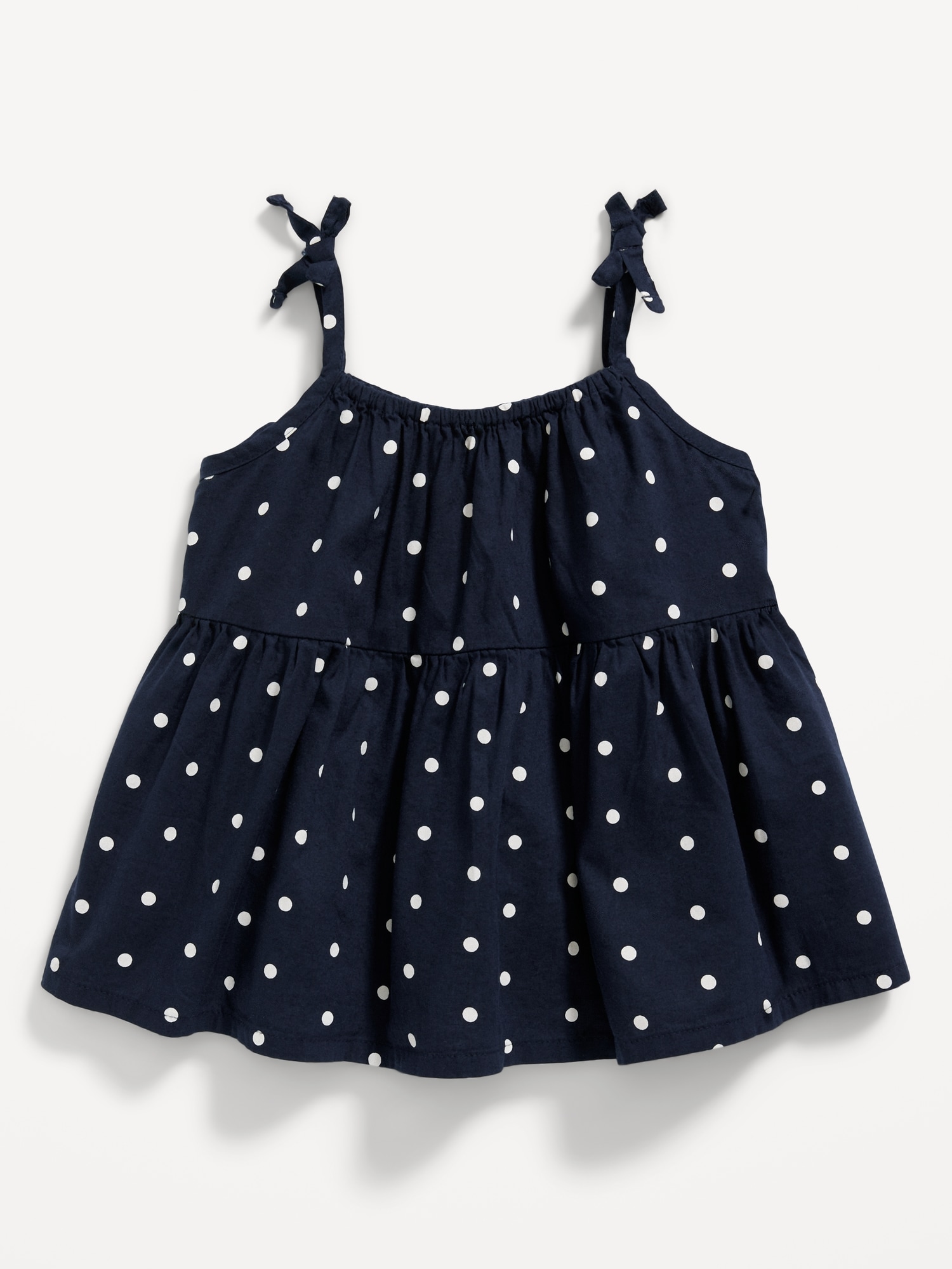 Old Navy Tie-Shoulder Printed Swing Top for Toddler Girls blue. 1