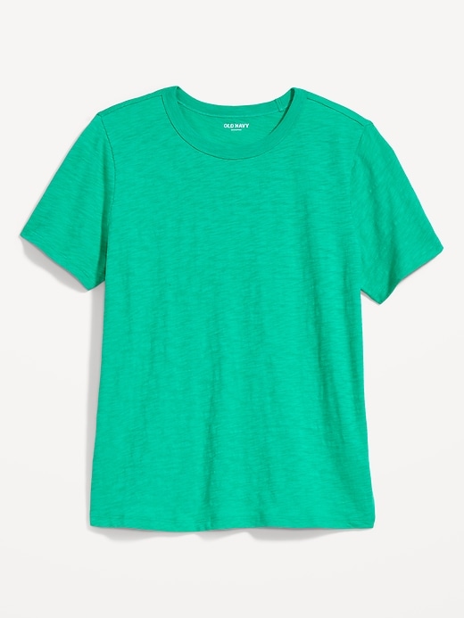 L'image numéro 4 présente T-shirt passe-partout ras du cou pour Femme