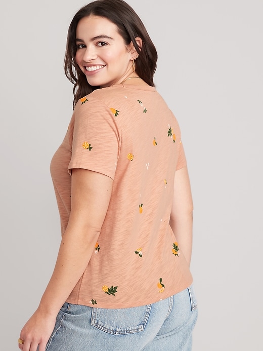 Image number 6 showing, EveryWear Printed Slub-Knit T-Shirt