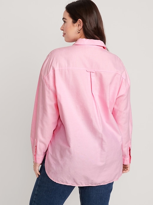 Image number 6 showing, Oversized Boyfriend Shirt