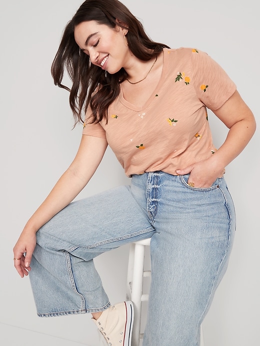 Image number 3 showing, EveryWear Printed Slub-Knit T-Shirt