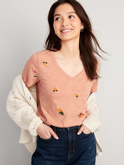 Image number 1 showing, EveryWear Printed Slub-Knit T-Shirt