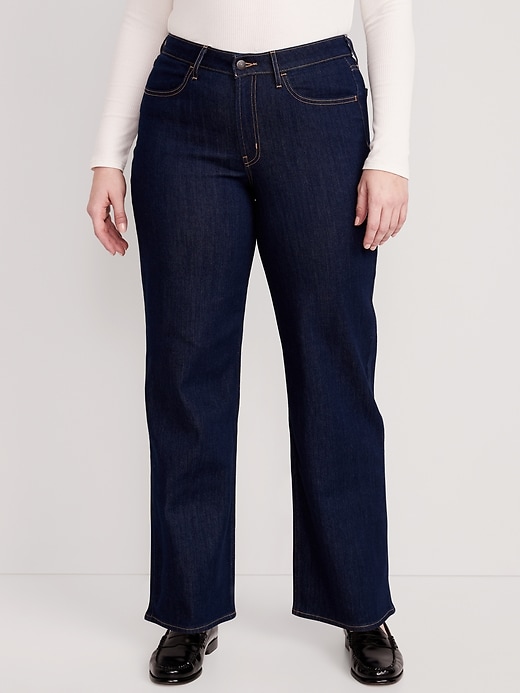 Image number 5 showing, High-Waisted Wow Wide-Leg Jeans for Women