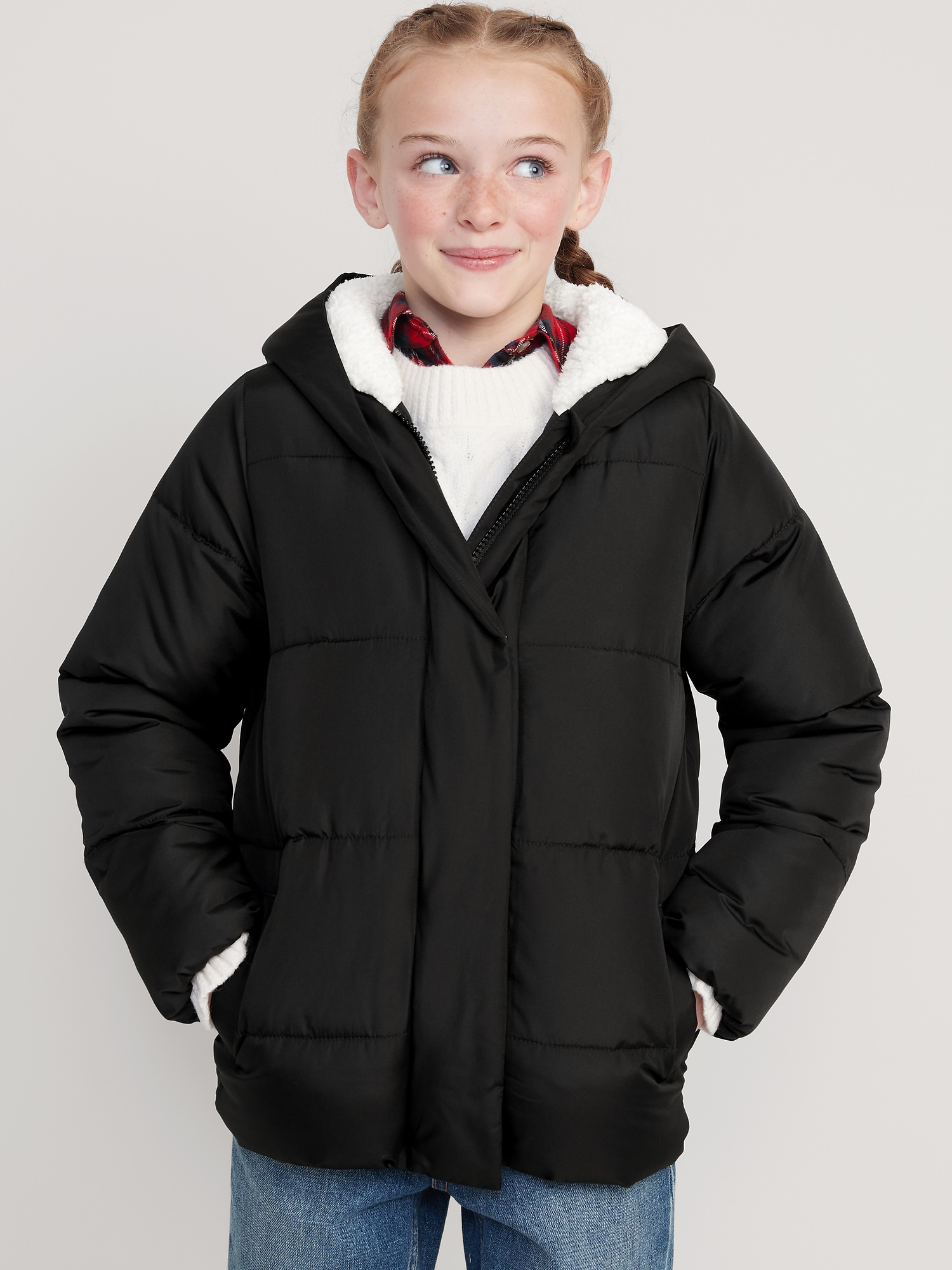 Old navy 2024 sherpa lined jacket