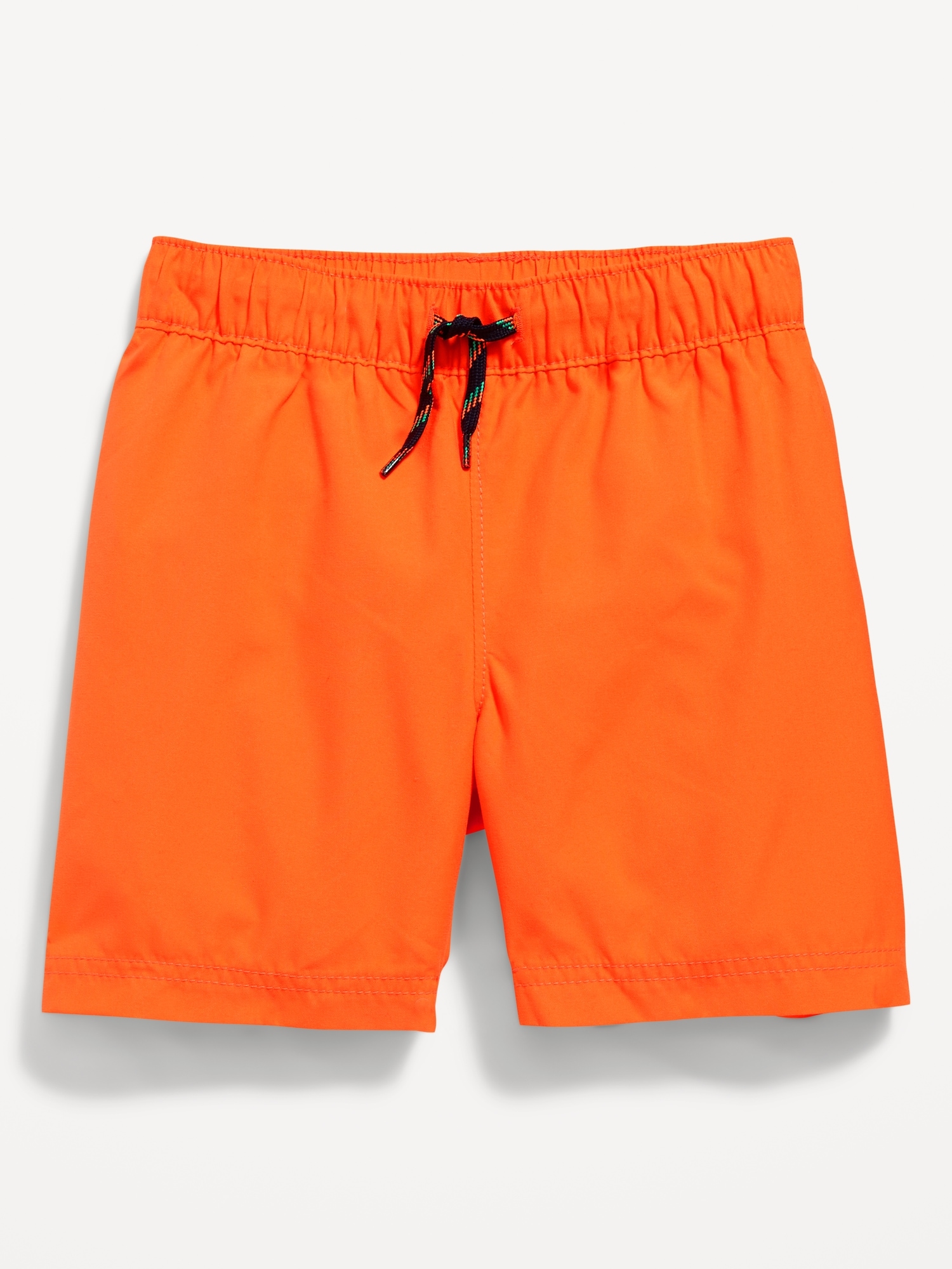 Old Navy Solid Swim Trunks for Toddler & Baby orange. 1