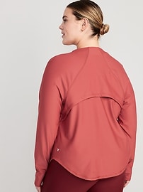 PowerSoft Cropped Full-Zip Performance Jacket for Women