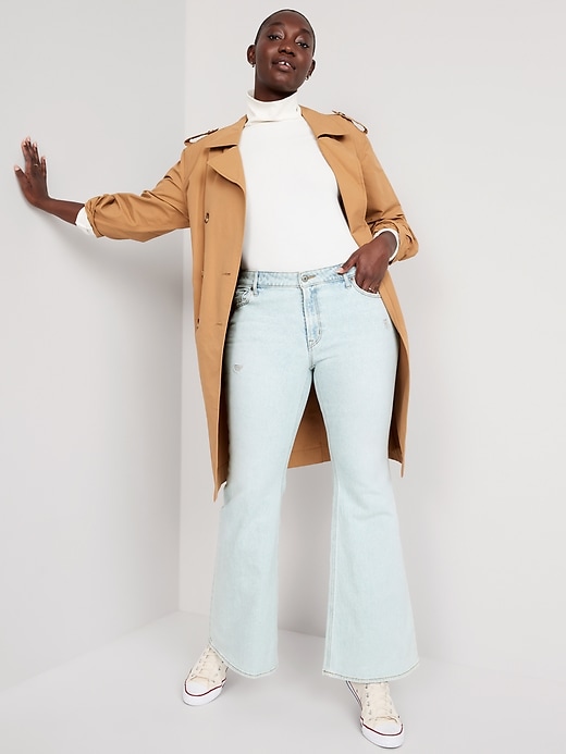 Image number 3 showing, Mid-Rise Super-Flare Jeans