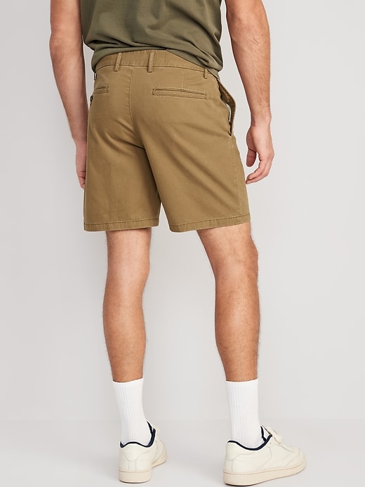 Voir une image plus grande du produit 2 de 3. Short chino étroit inégalé à Extensibilité intégrée pour Homme (entrejambe de 18 cm)