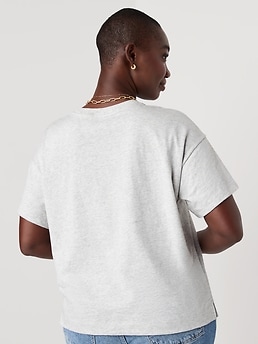 Heathered Crew-Neck T-shirt