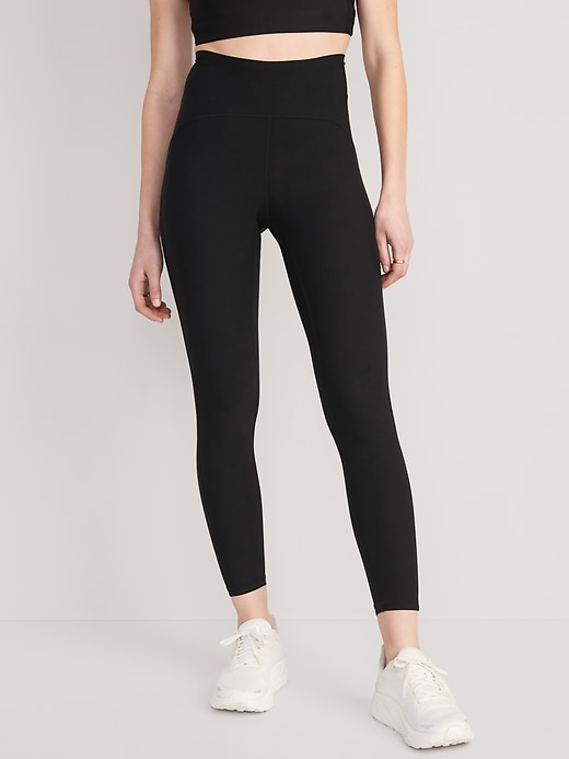 Image number 1 showing, Extra High-Waisted PowerLite Lycra® ADAPTIV 7/8 Leggings