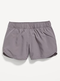 View large product image 3 of 4. Dolphin-Hem Run Shorts for Girls