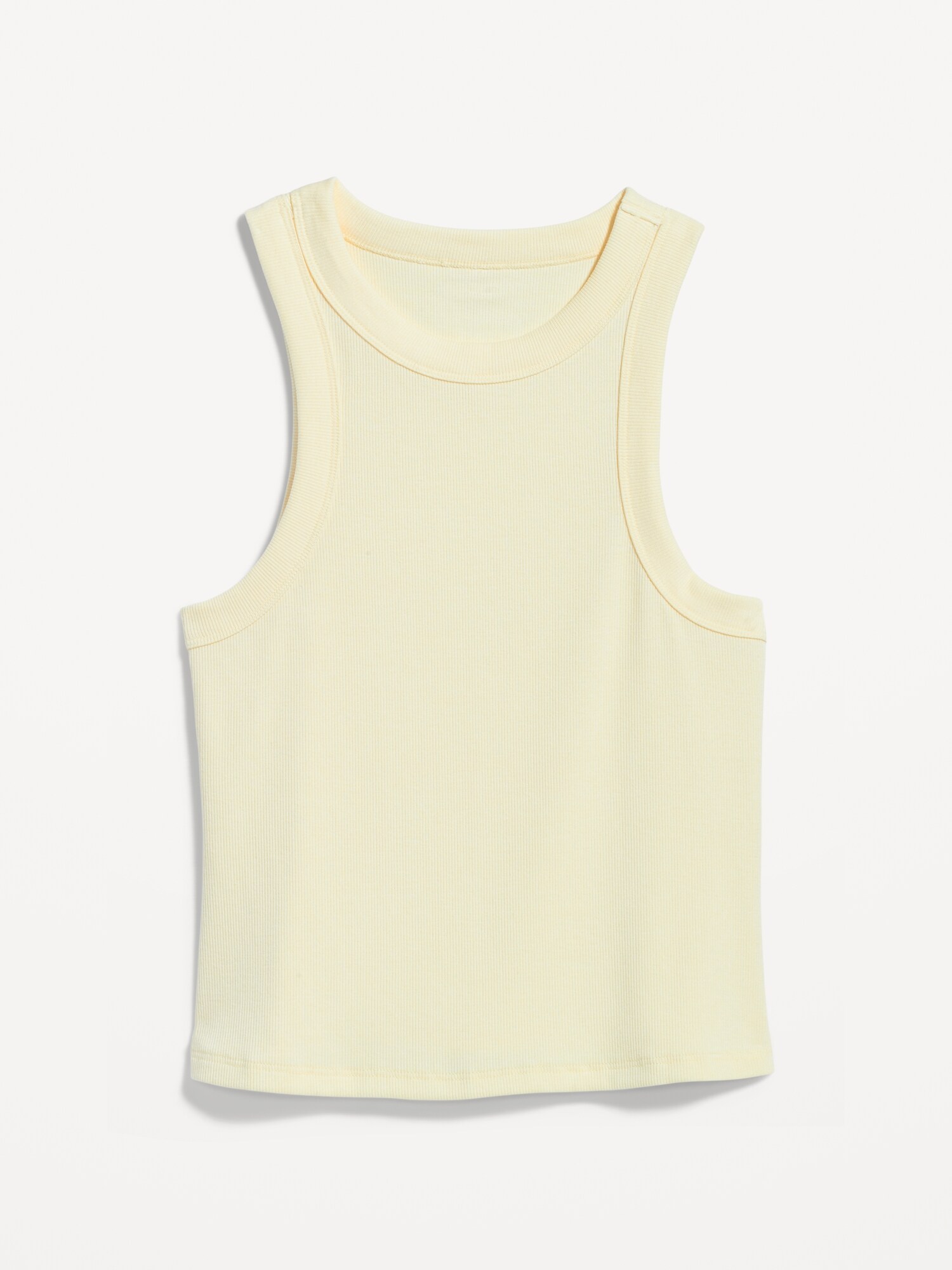 Old Navy Snug Crop Tank Top yellow. 1