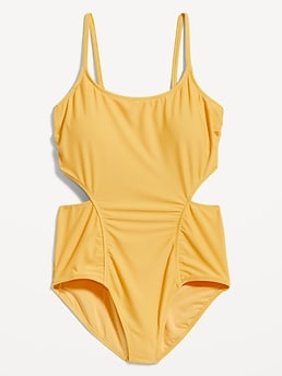 SWIMMING COSTUME 21906 YELLOW M