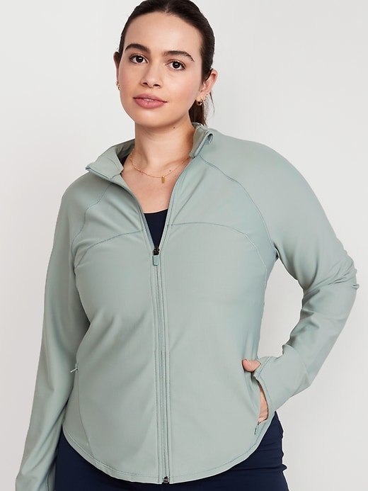 Image number 5 showing, PowerSoft Crop Full Zip
