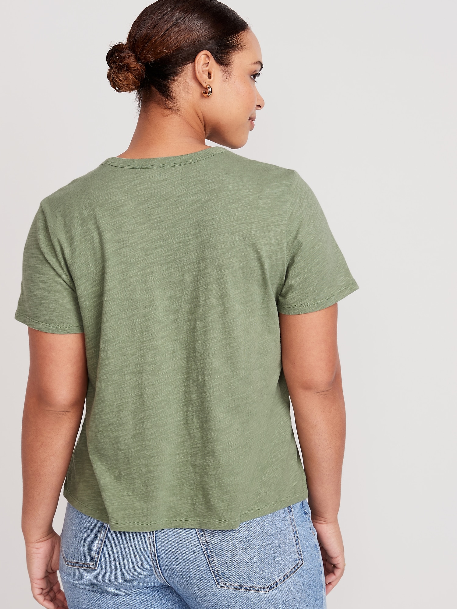 EveryWear Slub-Knit Graphic T-Shirt for Women | Old Navy