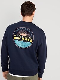 Vintage Fish Sweatshirt Crewneck Big Graphic Fisherman Blue 90's Men's  Large