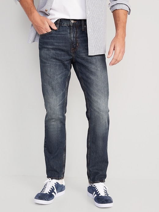 Image number 1 showing, Wow Slim Non-Stretch Jeans