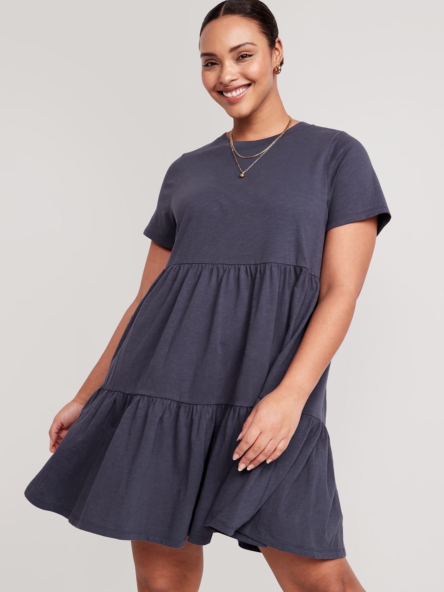 Urban Outfitters Alexa Babydoll T-Shirt Dress