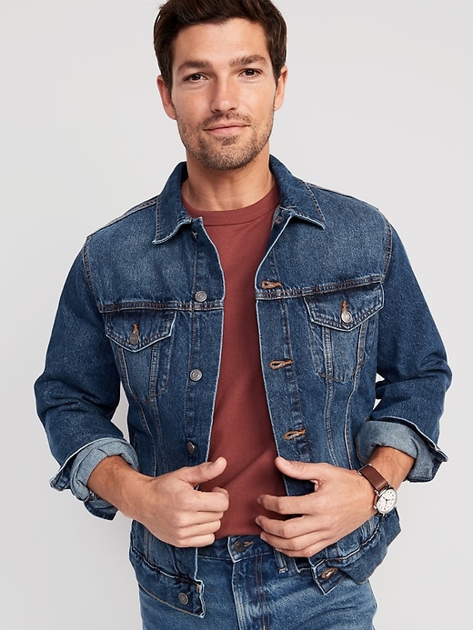 Image number 1 showing, Non-Stretch Jean Jacket
