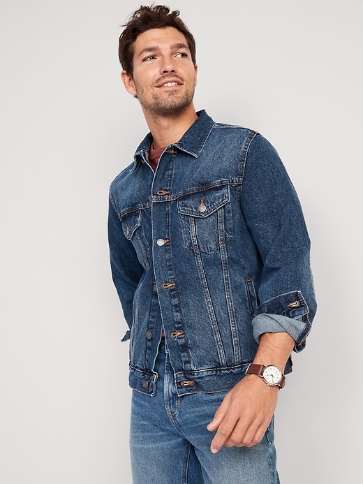 Image number 2 showing, Non-Stretch Jean Jacket