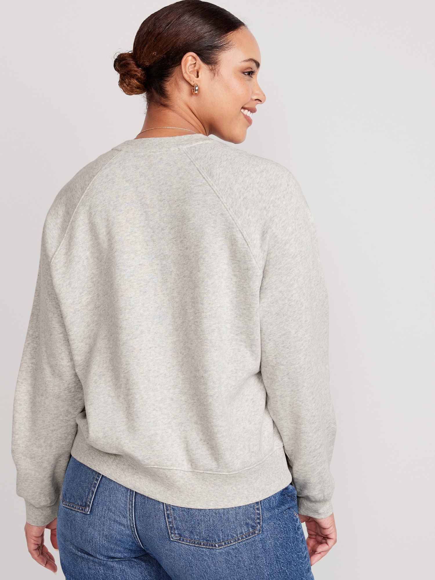 Heathered Vintage Fleece Sweatshirt