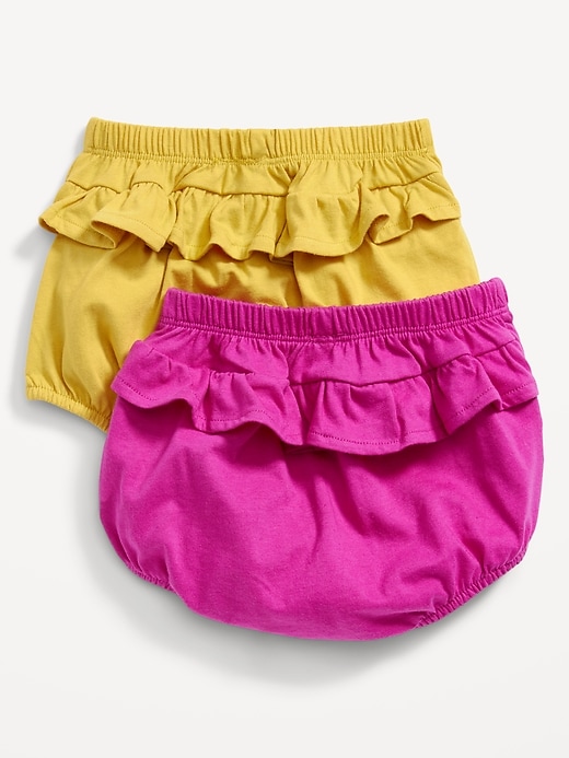 View large product image 2 of 2. Jersey-Knit Bloomer Shorts 2-Pack for Baby