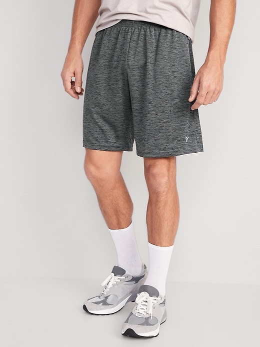 View large product image 1 of 2. Go-Dry Mesh Performance Shorts -- 9-inch inseam